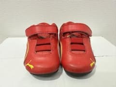 PUMA 12cm ベビー シューズ レッドのサムネイル