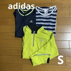 adidas 半袖２点+長袖１点テニスウェアのサムネイル