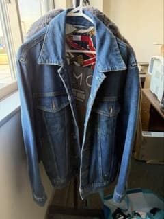 TOMMY JEANS デニムジャケット バックロゴ 刺繍
