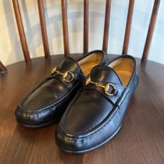 カカト新品☆ gucci グッチ　ビットローファー　size36.5Cのサムネイル