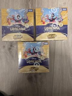 ディズニー ロルカナ 3箱 ロルカナ シュリンク付 インクランド探訪