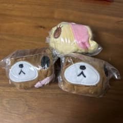 シュガーバニーズ　ふわふわ巾着1 くろうさ×2 はなうさ×1 3個セットのサムネイル