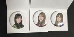櫻坂46くじ 缶バッジ 3種セットのサムネイル