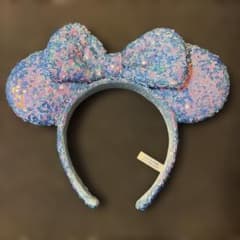 Disney ミニー スパンコール カチューシャ ブルー ピンクのサムネイル