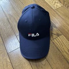 FILA メンズ ベースボールキャップ ネイビーのサムネイル