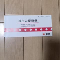 東急 株主ご優待券 2026年11月30日まで　乗車証は除きます - 3