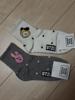 BT21 HOON NAM SOCKS 靴下 2足セットのサムネイル