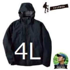 ワークマン　エックスシェルター超透放湿レインジャケット　ブラック4L ブラック 4L【新品】 ワークマン X shelter 超透放湿レイン