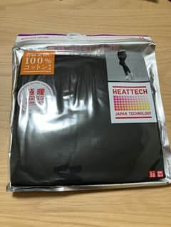 UNIQLO ヒートテックコットンレギンス 極暖 ブラック Mのサムネイル