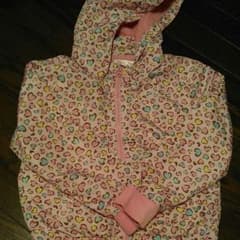 こはたまさんさま専用 赤 レインコート140女の子 ピンクパーカー マザウェイズのサムネイル