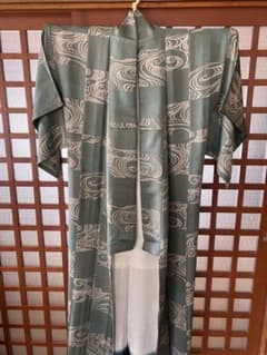 波模様 小紋着物のサムネイル