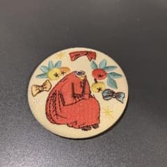 レア✨ムーミン MOOMIN 刺繍缶バッジ シークレットのサムネイル