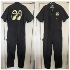 新品タグ付き】MOONEYES ムーンアイズ 繋ぎ ツナギ ディッキーズ