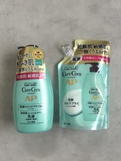 ケアセラAP フェイス&ボディ乳液 本体400ml + 詰替370mlのサムネイル