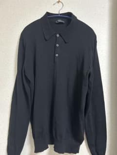 PRADA ブラック ポロシャツ サイズ50 - メルカリ