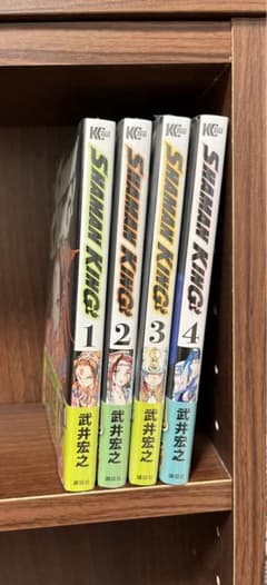 * 가격 인하 * ☆ 미개봉 · 신품 ☆ SHAMAN KING 1-4 권 세트 타케이 히로유키