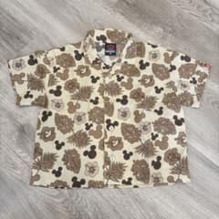 BABYDOLL ベビードール トップス キッズ 90 ミッキー アロハシャツのサムネイル