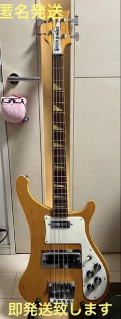 即発送 greco リッケンバッカーベース 1976年 マツモク製 リペア済 t*l様 即発送 greco リッケンバッカーベース 1976年 マツモク製