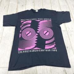 ローリングストーンズ 1989年USA製 ビンテージ ライブツアーTシャツ
