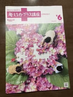 チャレンジ一年生　考える力・プラス講座　2021年6月号のサムネイル