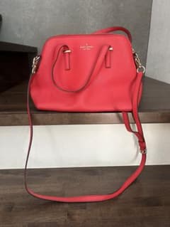 kate spade ハンドバッグ　赤のサムネイル