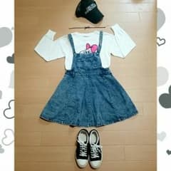 WEGO*オーバーオールスカートのサムネイル