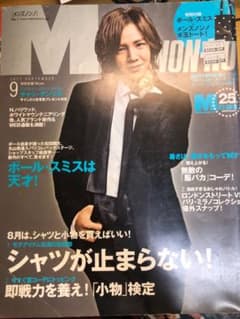 メンズノンノ　チャングンソク表紙　2011年9月号のサムネイル