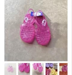meduse jelly sandals LAME PINK 14.5cm
