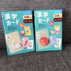 お得！漢字カード 2集＆3集のセット！のサムネイル
