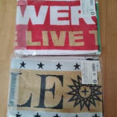 EXILE マフラータオル 2枚　未使用のサムネイル
