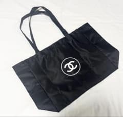 新品CHANELシャネル ノベルティ トートバッグ ブラック ココマーク大
