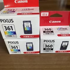 Canon BC-360XL BC-361XL 大容量 インク カートリッジのサムネイル