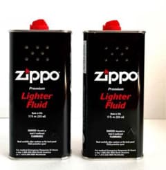 2本とも半分使用 ジッポー zippo オイル缶 355mlのサムネイル