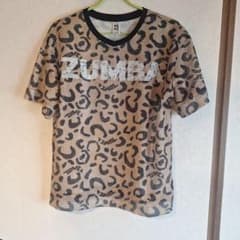 ZUMBA レオパード柄 メッシュ TシャツM - メルカリ