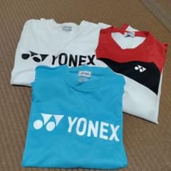 YONEX 長袖シャツ Mサイズ 3枚セットのサムネイル