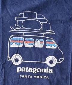 patagonia スリムフィット Tシャツ S ネイビー 青　 パタゴニアのサムネイル