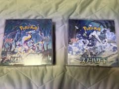 ポケモンカードゲーム バイオレットex＆スノーハザード　box シュリンク付きのサムネイル