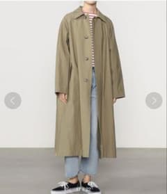 le glazier ナイロンカルゼバルマカーンコートWOMEN 36 - メルカリ