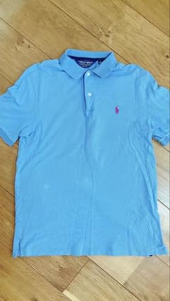 POLO GOLF 水色ポロシャツ S ラルフのサムネイル