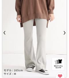 フレアパンツ　Lサイズのサムネイル