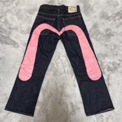 EVISUジーンズ 大黒 ピンク ビックカモメ - メルカリ