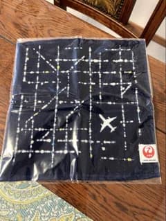 JAL 飛行機デザイン タオル　【新品未開封】のサムネイル
