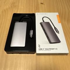 新品　未使用　Satechi USB-C マルチポート V2 アダプターのサムネイル