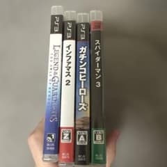 PS3 ソフト 4本セット まとめ売りのサムネイル