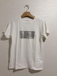 mily bilet メタリックプリント Tシャツ ホワイトのサムネイル