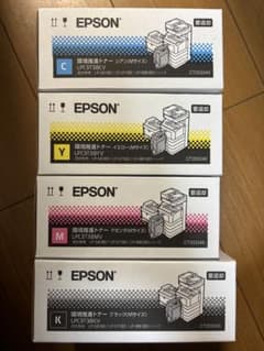 ⭐︎【年度末セール中】⭐︎EPSON トナーLPC3T38シリーズ 4色セット EPSON 準正トナーカートリッジ 4色セット LPC3T38 - メルカリ