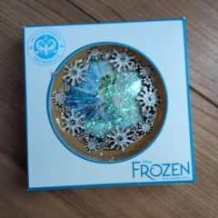 극단 사계절 Disney Frozen 눈의 결정 손 거울 컴팩트 미러