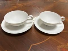 森岡希世子 白磁 C&S 2客セット 未使用 森岡希世子 白磁 C&S 2客セット 未使用 - メルカリ