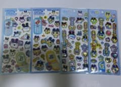 たまごっち　まめっち　みみっち　シール 4種セットのサムネイル