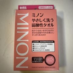 MINON やさしく洗う弱酸性タオル 約22cm×90cm 新品未開封 - メルカリ